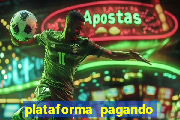 plataforma pagando no cadastro slots